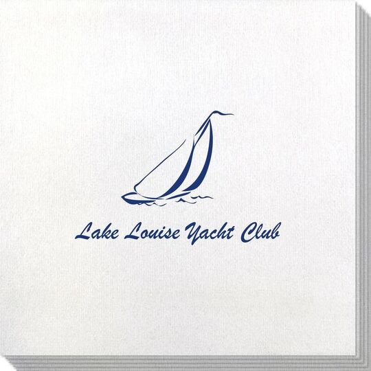Sailboat Clipper Bamboo Luxe Napkins